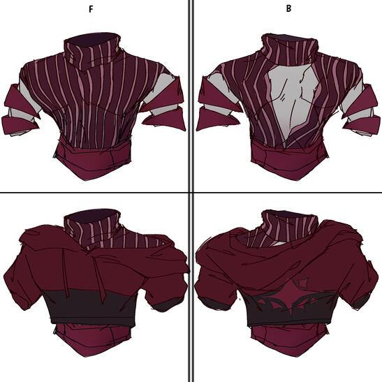 CONCEPT ART, REF SHEETS