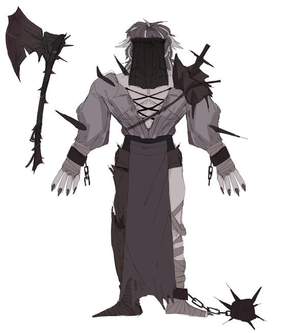 -- "THE EXCUTIONER" --REF SHEET // @/tendrillavender